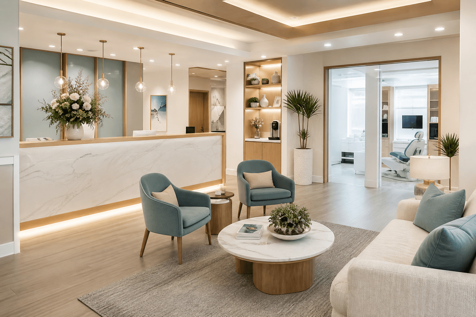 Reception lounge